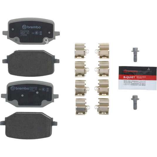 Brembo OE 20-23 Ford Explorer/Police Interceptor/20-22 Lincoln Aviator Ceramic Brake Pad - Rear