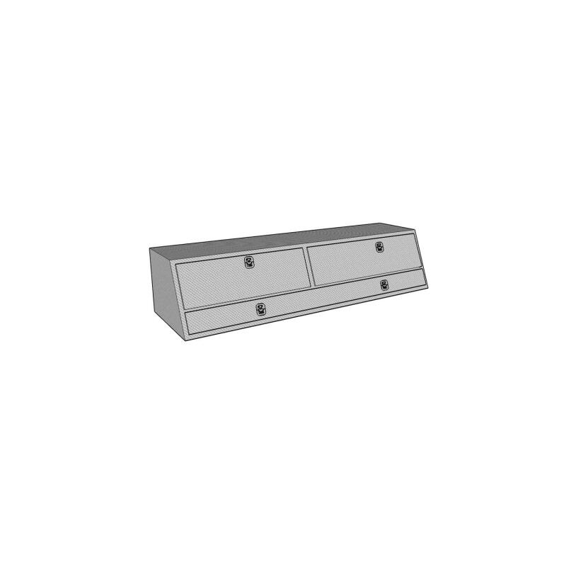 Load image into Gallery viewer, Westin/Brute Contractor TopSider 88in w/ Doors - Aluminum
