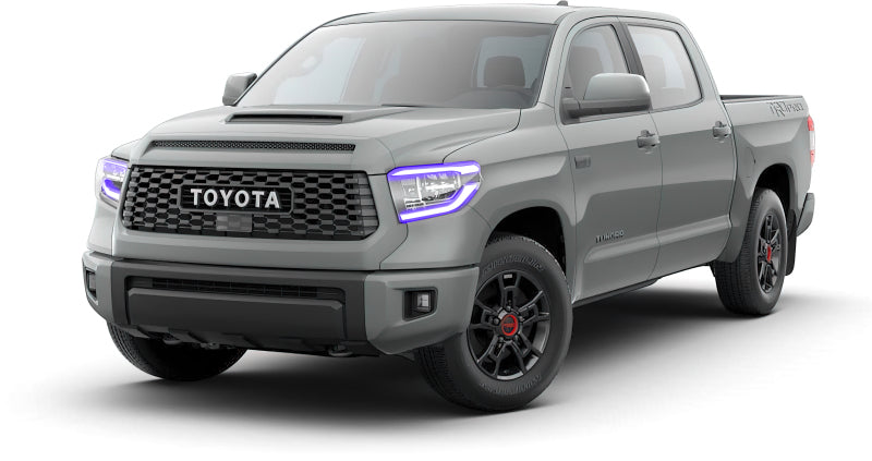 Load image into Gallery viewer, Oracle 18-21 Toyota Tundra Dynamic ColorSHIFT Headlight DRL Upgrade Kit
