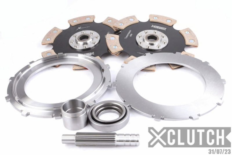 Load image into Gallery viewer, XClutch Ford 9in Twin Solid Ceramic Multi-Disc Service Pack

