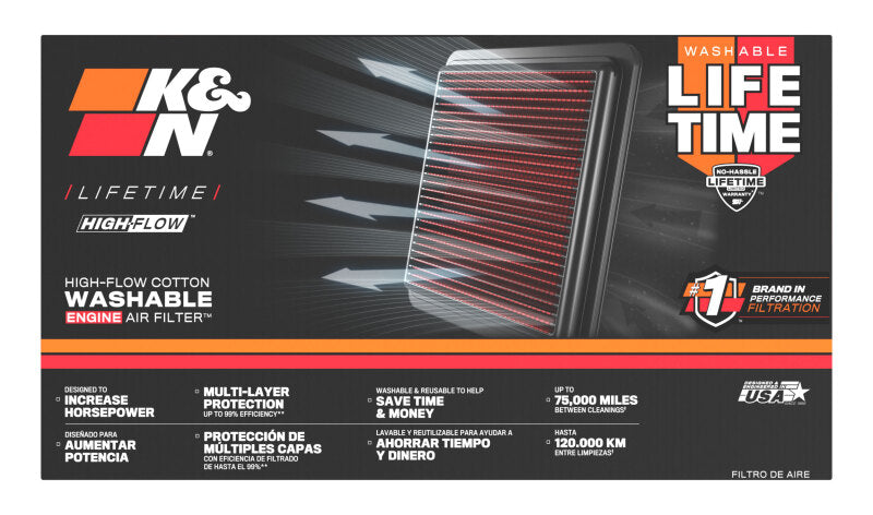 Load image into Gallery viewer, K&amp;N Replacement Air Filter Honda Ct125A Trail 125 2020
