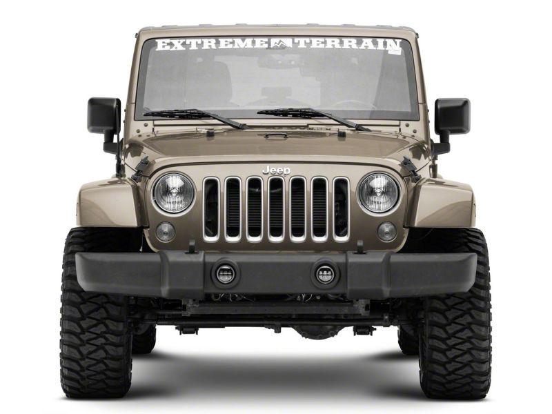 Load image into Gallery viewer, Raxiom 07-18 Jeep Wrangler JK Axial Series 4-In LED Fog Lights w/ Halo
