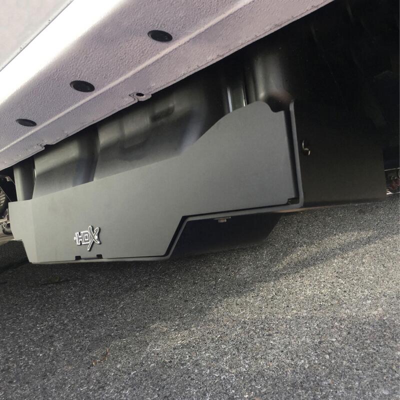 Load image into Gallery viewer, Westin 2017-2018 Chevy Silverado 25/3500 Diesel HDX DEF Tank Skid Plate - Textured Black
