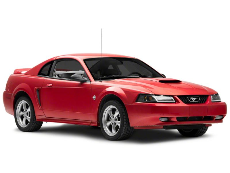 Load image into Gallery viewer, Raxiom 99-04 Ford Mustang Axial Series Headlights w/ Sequential LED Bar- Blk Housing (Clear Lens)
