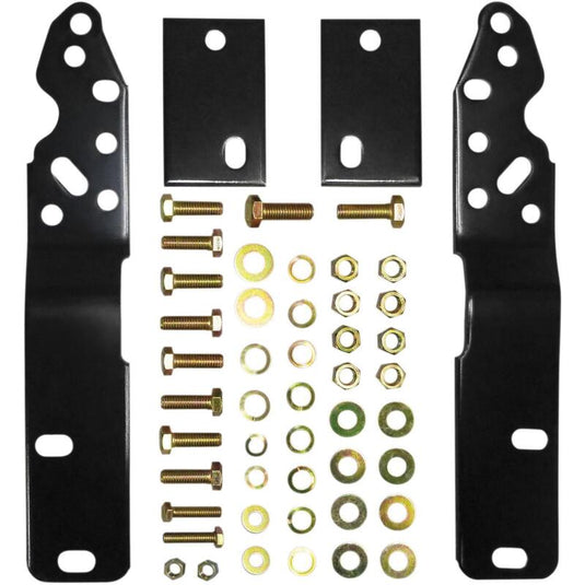 Westin/Fey 72-93 Fleet Side / 97-98 F-250/350HD (Exc. 250LD) Universal Bumper Mount Kit - Black