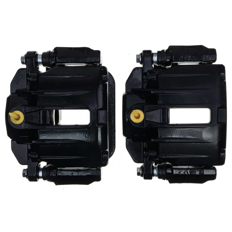 Load image into Gallery viewer, Power Stop 00-02 Cadillac DeVille Rear Black Caliper - Pair w/Bracket
