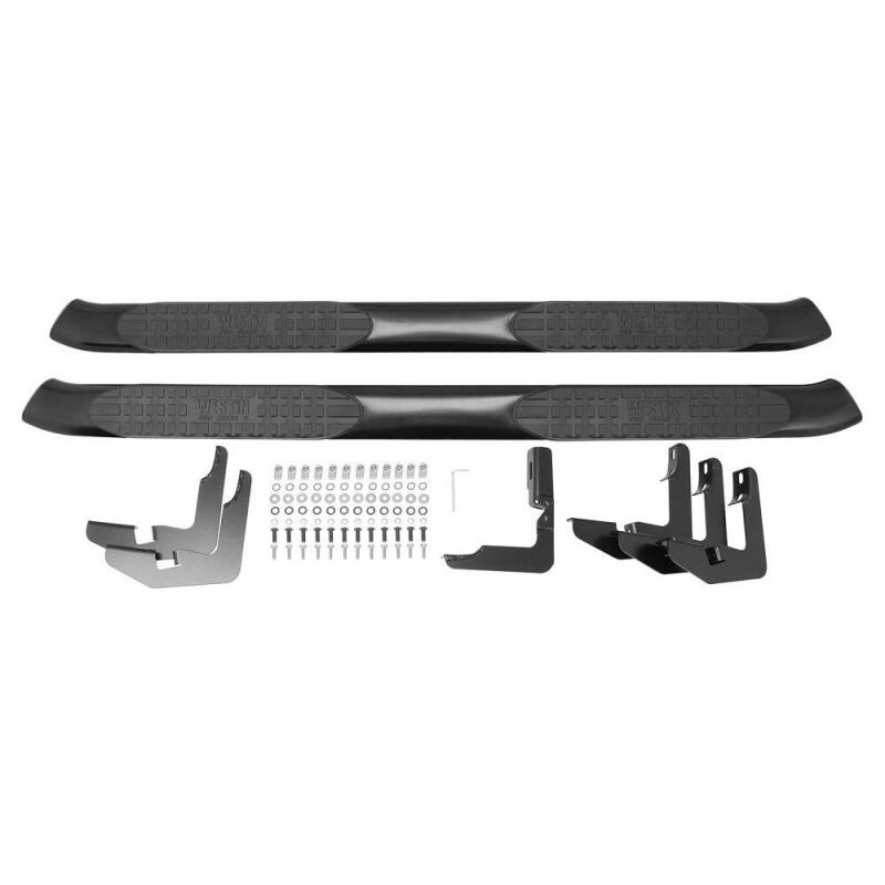 Load image into Gallery viewer, Westin 2015-2018 Chevrolet/GMC Colorado/Canyon Crew Cab PRO TRAXX 5 Oval Nerf Step Bars - Black
