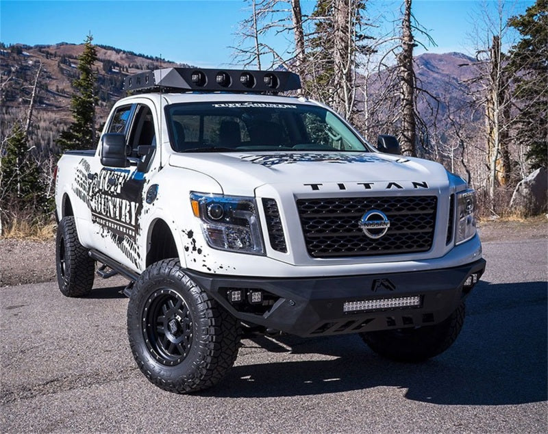 Load image into Gallery viewer, Tuff Country 16-23 Nissan Titan XD 4x4 4in Uni-Ball Lift Kit (SX8000 Shocks)

