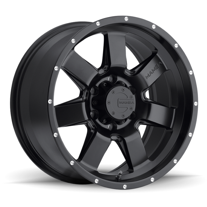 Mamba M14 18x9 5x127 ET6 Matte Black / Drill Holes