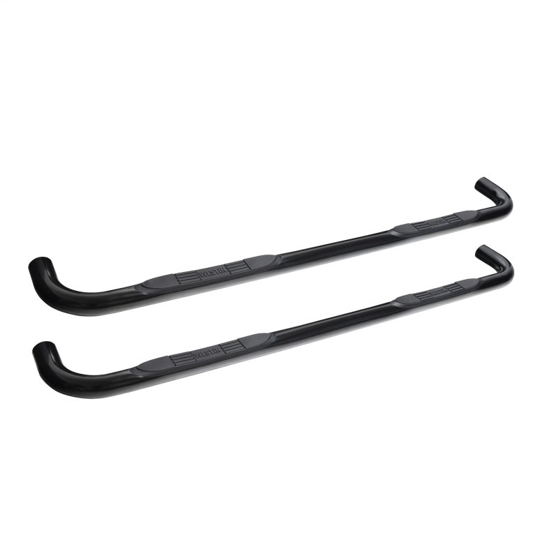 Load image into Gallery viewer, Westin 2019 Chevrolet Silverado/Sierra 1500 Crew Cab E-Series 3 Nerf Step Bars - Black
