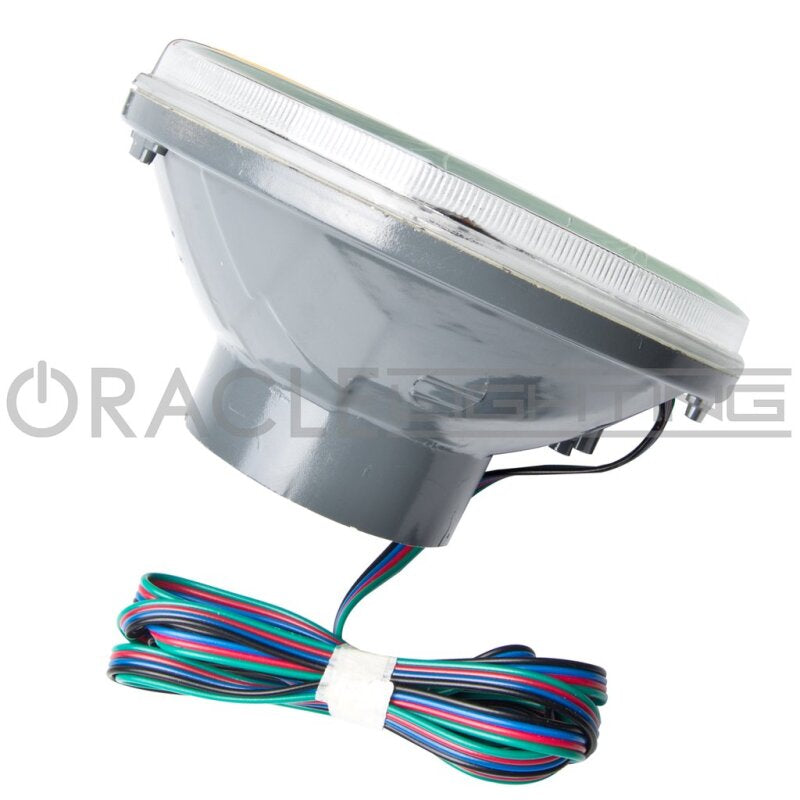 Load image into Gallery viewer, Oracle Pre-Installed Lights 5.75 IN. Sealed Beam - ColorSHIFT Halo SEE WARRANTY
