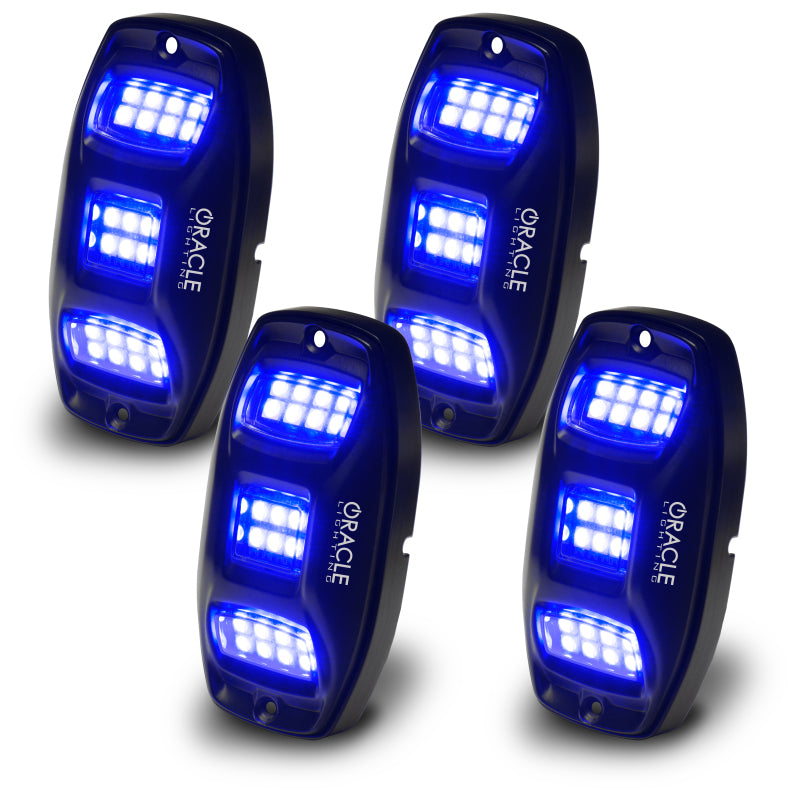 Load image into Gallery viewer, Oracle Underbody  RGB+W Wheel Well Rock Light Kit - 4 PCS - ColorSHIFT
