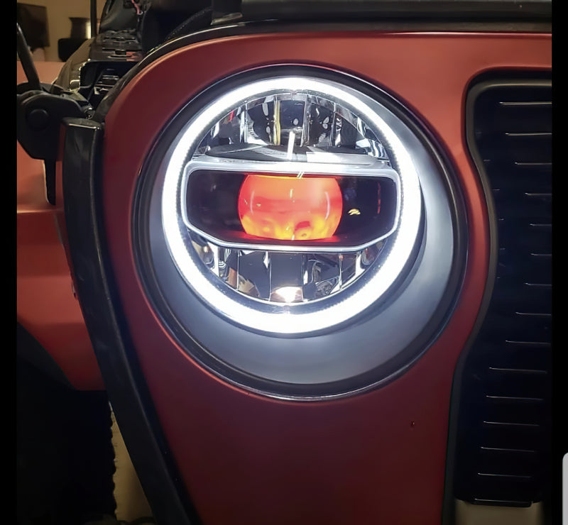 Load image into Gallery viewer, Oracle Jeep Wrangler JL/Gladiator JT Projector Illumination Kit - w/o Controller SEE WARRANTY
