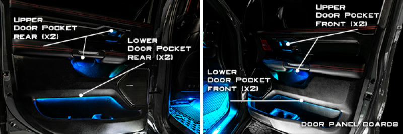 Load image into Gallery viewer, Oracle 19-22 RAM Complete Interior Ambient Lighting ColorSHIFT RGB Conversion Kit
