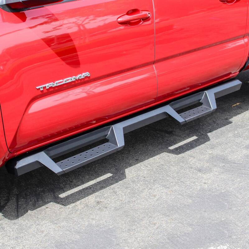 Load image into Gallery viewer, Westin/HDX 05-18 Toyota Tacoma Drop Nerf Step Bars - Textured Black
