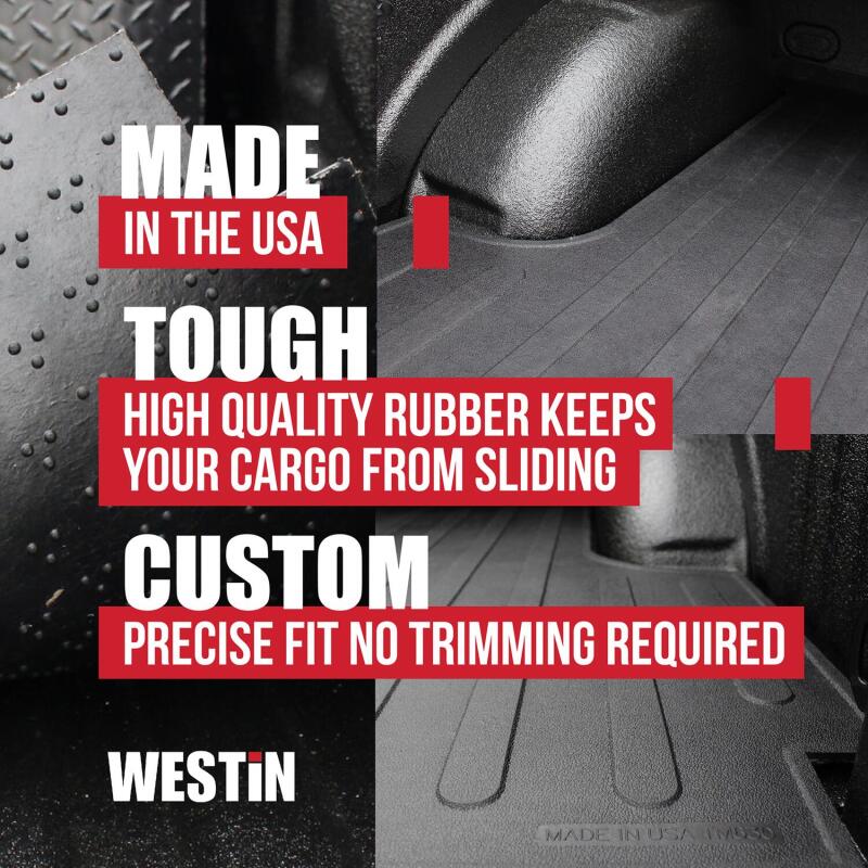 Load image into Gallery viewer, Westin 19-22 Chevrolet Silverado/ GMC Sierra (5.755ft bed) Truck Bed Mat - Black
