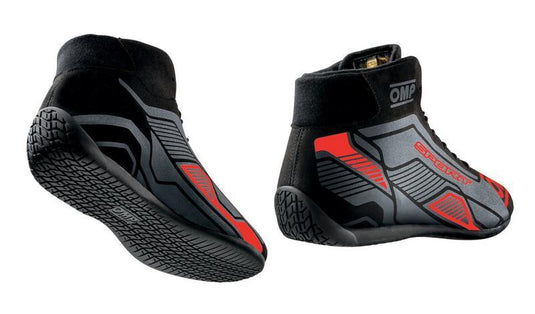 OMP Omp Sport Shoes Fia 8856-2018 Black / Red Sz 47