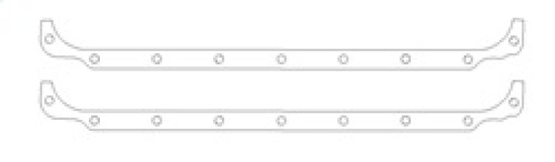 Load image into Gallery viewer, Cometic Chrysler R3 Block .094in Fiber Oil Pan Side Rail Gasket Set
