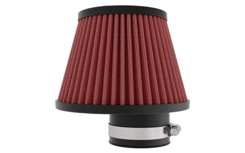Load image into Gallery viewer, K&amp;N Universal Clamp-on Air Filter 2in Flange ID 5-3/16in Base 3-1/2in Top 3-11/16in Height w/ Vent
