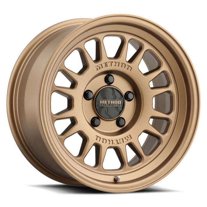 Method MR318 17x8.5 +25mm Offset 5x5 71.50 CB Method Bronze