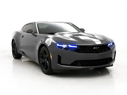 Oracle 19-21 Chevy Camaro LS/LT RGB+A Headlight DRL  Kit - ColorSHIFT w/ RF Controller