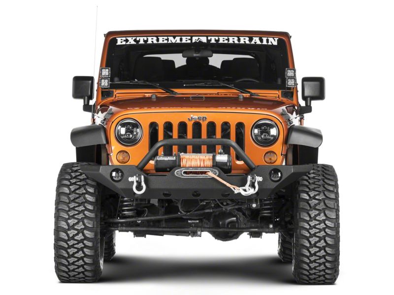 Load image into Gallery viewer, Raxiom 07-18 Jeep Wrangler JK Windshield Mounted Dual Light Brackets
