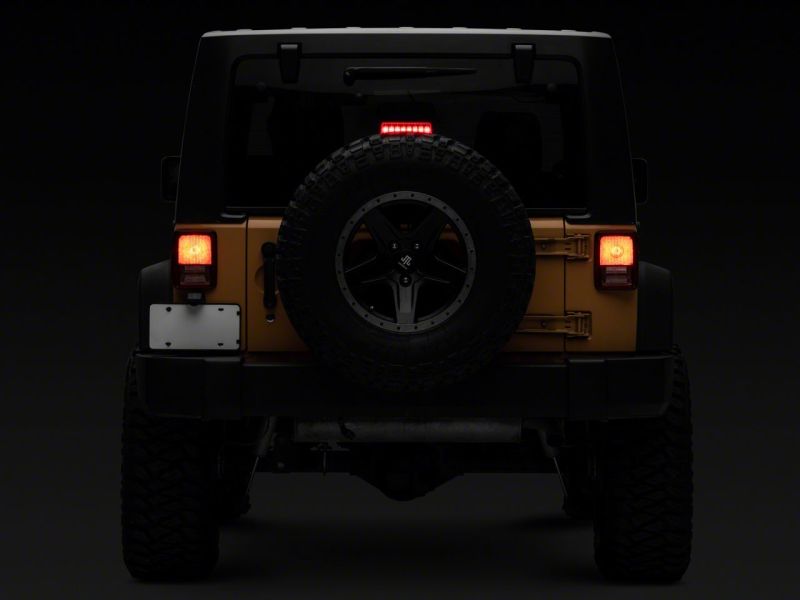 Load image into Gallery viewer, Raxiom07-18 Jeep Wrangler JK Axial Series Hyper Flash LED Third Brake Light- Red
