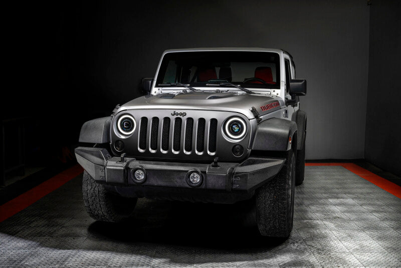 Load image into Gallery viewer, Oracle Oculus 7in Bi-LED Projector Headlights for Jeep Wrangler JK - 6000K SEE WARRANTY
