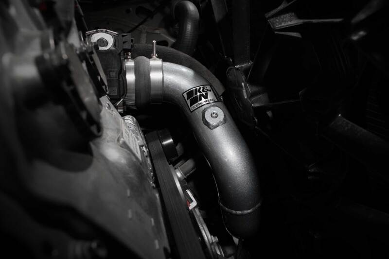Load image into Gallery viewer, K&amp;N 23-24 GM Colorado/Canyon 2.7L L4 Charge Pipe - Aluminum Tube - Gunmetal Gray
