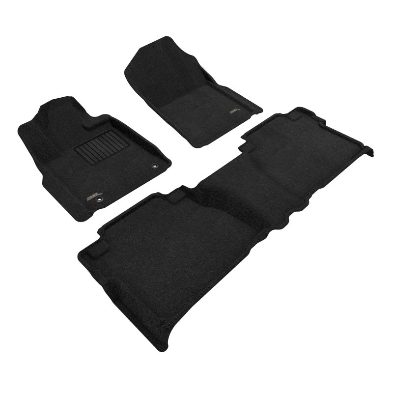 Load image into Gallery viewer, 3D MAXpider 12-13 Toyota Tundra Double Cab Elegant Black Full Set
