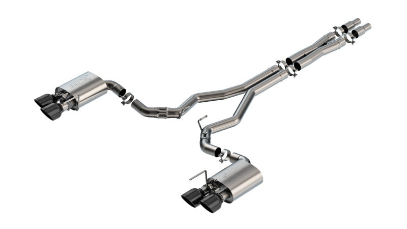 Load image into Gallery viewer, Borla 2024 Ford Mustang Dark Horse 5.0L V8 w/Active Exhaust ATAK Cat-Back Exhaust System - BC Tips

