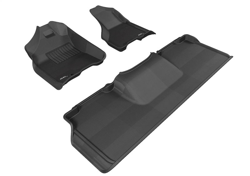 Load image into Gallery viewer, 3D MAXpider 10-12 Dodge Ram 2500 / 3500 MEGA Cab Kagu Black Full Set (1 EYELET)
