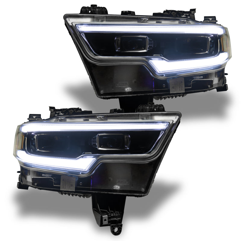 Load image into Gallery viewer, Oracle 19-21 RAM 1500 Headlight DRL Kit Projector LED - RGBW+A w/ Simple Controller
