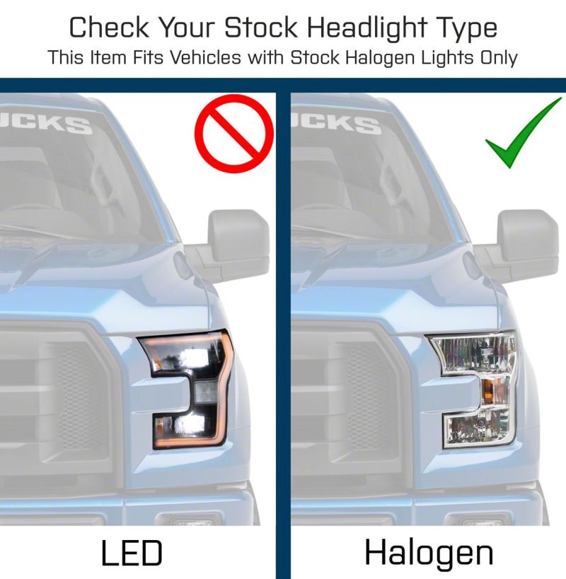 Load image into Gallery viewer, Raxiom 15-17 Ford F-150 Axial OEM Style Rep Headlights- Chrome Housing- Smoked Lens
