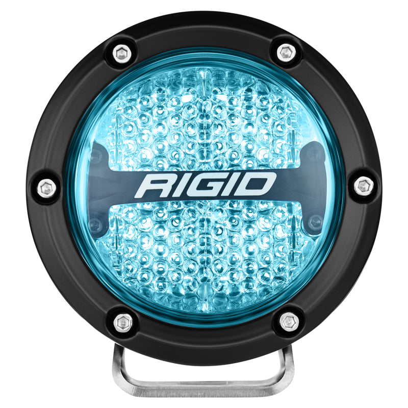 Load image into Gallery viewer, Rigid Industries 360-Series 4in LED Off-Road Diffused Beam - RGBW Backlight (Pair)
