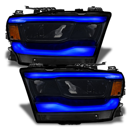Oracle 19-21 Dodge RAM 1500 Reflector LED Headlight DRL Kit - w/Simple Controller