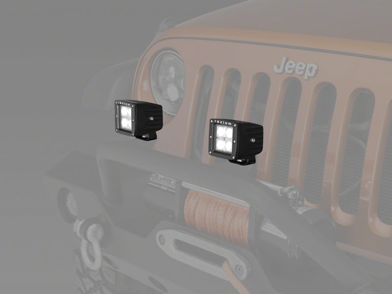 Load image into Gallery viewer, Raxiom 3-In Square 4-LED Off Road Light Spot Beam Universal (Some Adaptation May Be Required)
