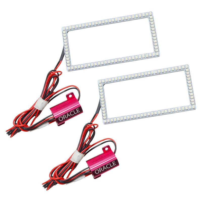 Load image into Gallery viewer, Oracle Chevrolet Silverado 14-15 LED Fog Halo Kit - White

