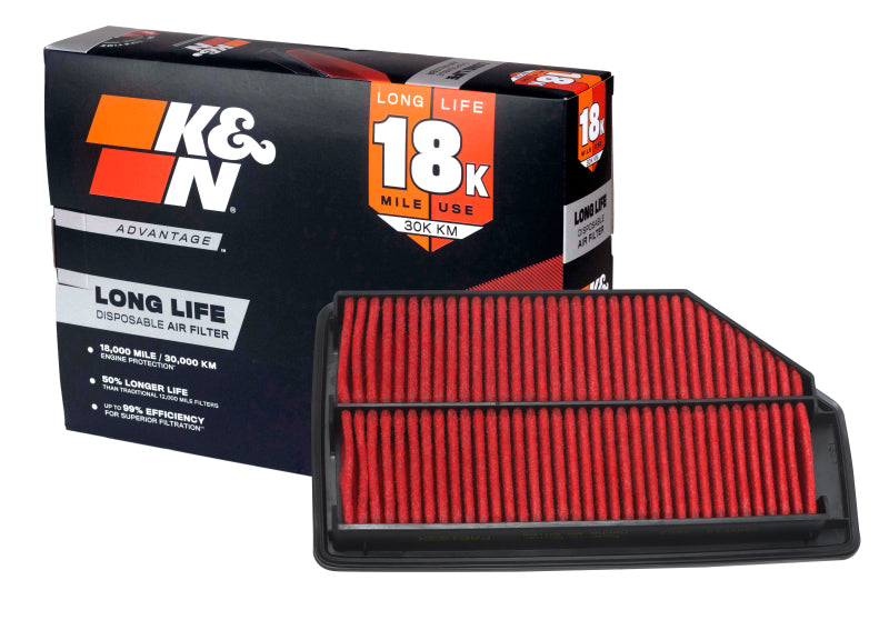 Load image into Gallery viewer, K&amp;N Honda Odyssey V6-3.5L F/I 11-17 Air Filter
