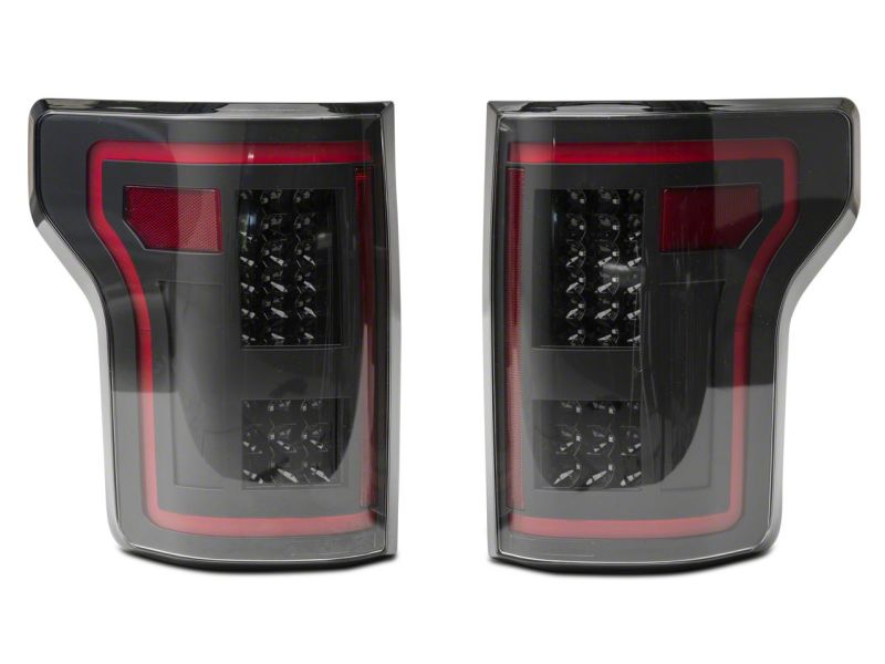 Load image into Gallery viewer, Raxiom 15-17 Ford F-150 LED Tail Lights w/ SEQL Turn Signals- Blk Housing (Clear Lens)
