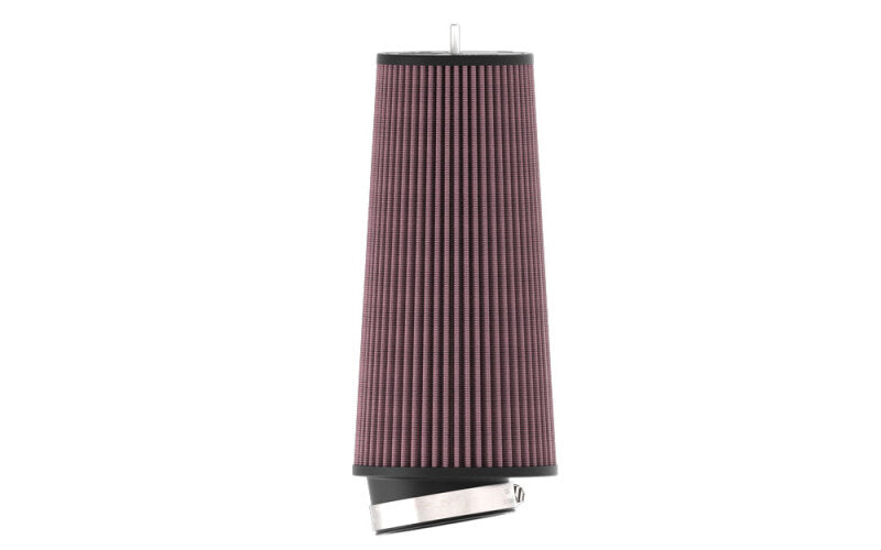 Load image into Gallery viewer, K&amp;N Universal Clamp-On Air Filter 3-1/2in FLG - 5-3/4in B - 12-1/8in H
