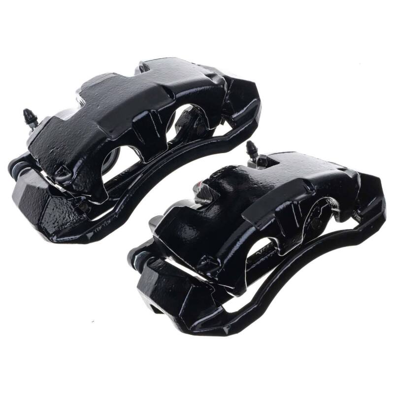 Load image into Gallery viewer, Power Stop 05-08 Dodge Dakota Front Black Caliper - Pair w/Bracket
