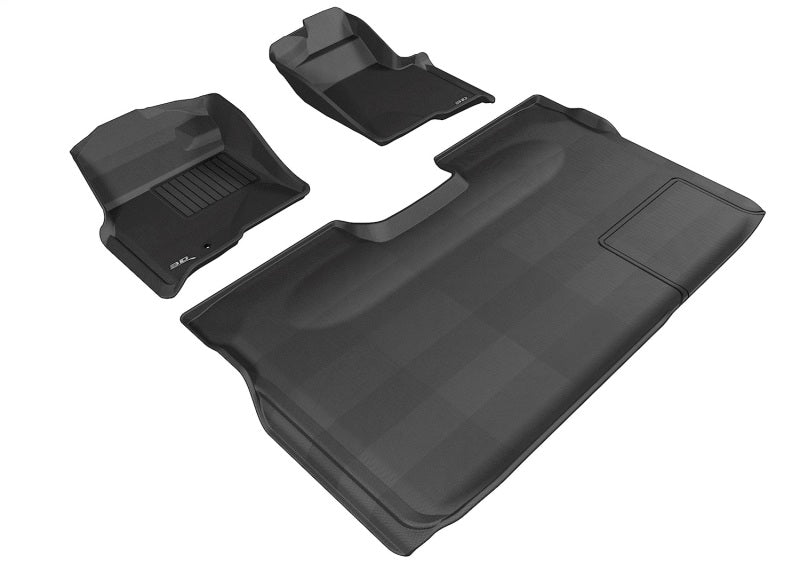 Load image into Gallery viewer, 3D MAXpider 09-10 Ford F-150 Super Crew Kagu Black Full Set
