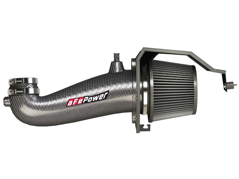 Load image into Gallery viewer, aFe POWER Magnum FORCE Carbon Fiber Stage 2 Track Series Pro Dry S CAIS - 11-18 Dodge Challenger V8
