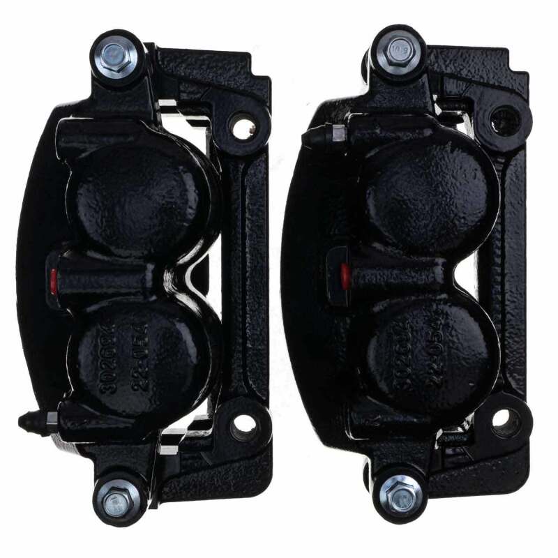 Load image into Gallery viewer, Power Stop 05-08 Ford F-150 Front Black Caliper - Pair w/Bracket
