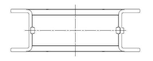 ACL Ford 2.3L Single Spark Plug Standard Size High Performance Main Bearing Set