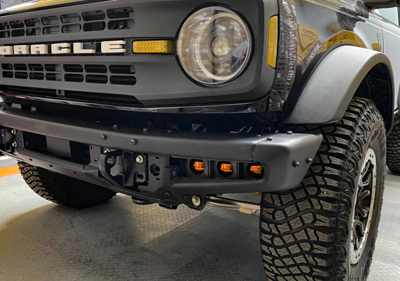 Load image into Gallery viewer, Oracle High 21-22 Ford Bronco Triple LED Fog Light kit for Steel Bumper
