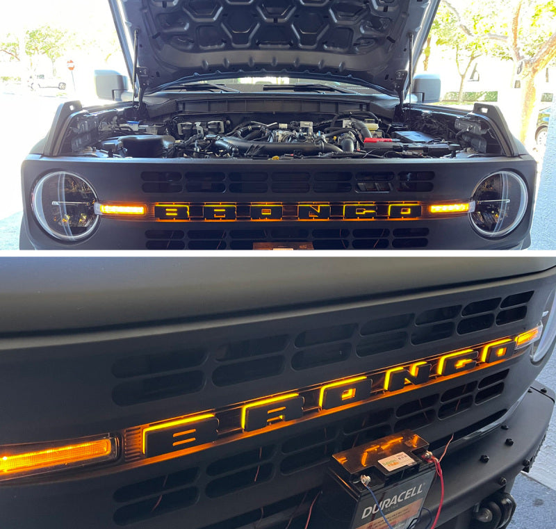 Load image into Gallery viewer, ORACLE Lighting Universal Illuminated LED Letter Badges - Matte Blk Surface Finish - R
