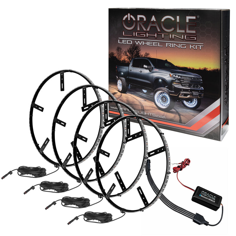 Load image into Gallery viewer, Oracle LED Illuminated Wheel Rings - ColorSHIFT Dynamic - ColorSHIFT - Dynamic
