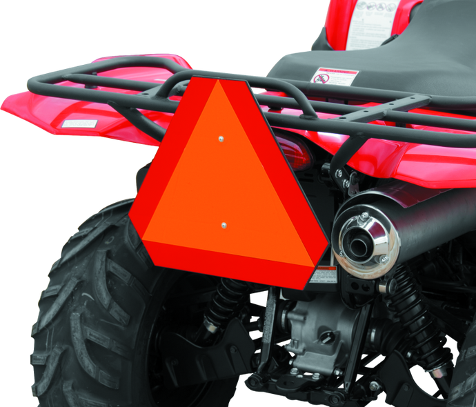 QuadBoss ATV Safety Emblem - Orange